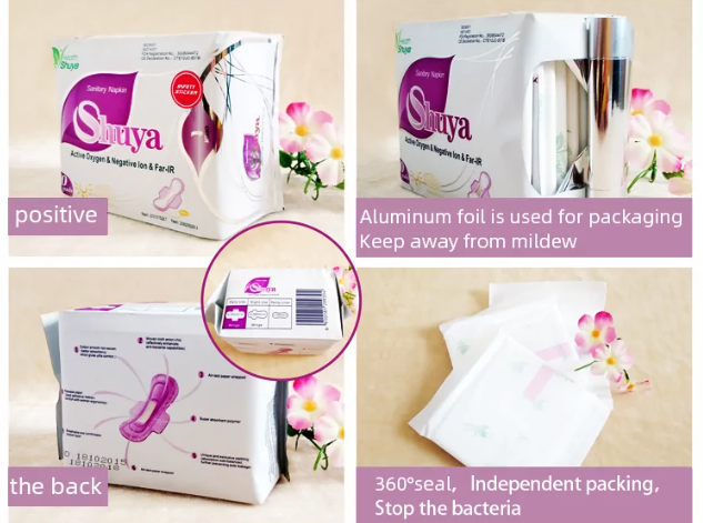The specification of Sanitary pad